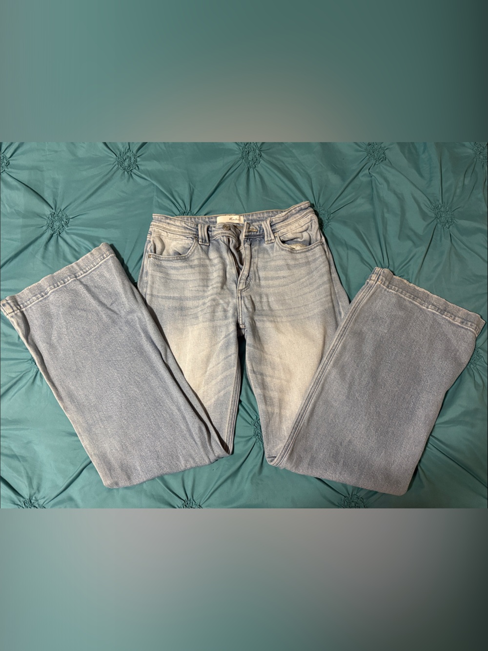 KanCan Light Wash Wide Leg Jeans